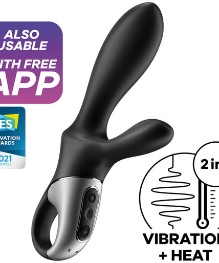 Satisfyer – Heat Climax+ Analvibrator App Schwarz