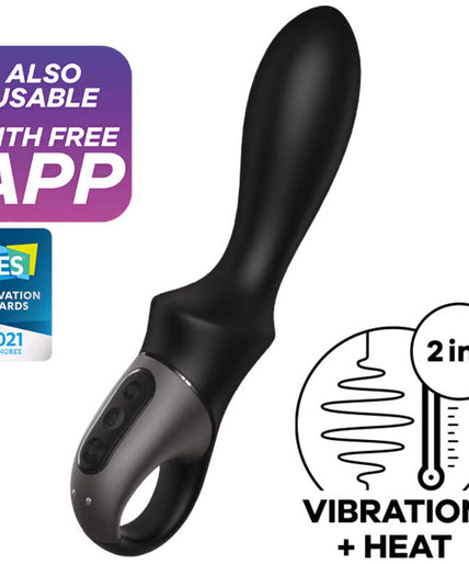 Satisfyer – Heat Climax Analvibrator App Schwarz