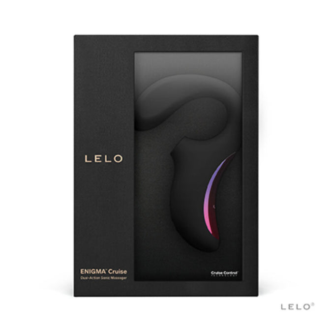 LELO – ENIGMA Cruise Doppel-Stimulations-Sonic-Massager – Schwarz