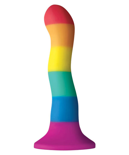 Pride – LGBT-Flaggen-Wellen-Dildo 17 cm