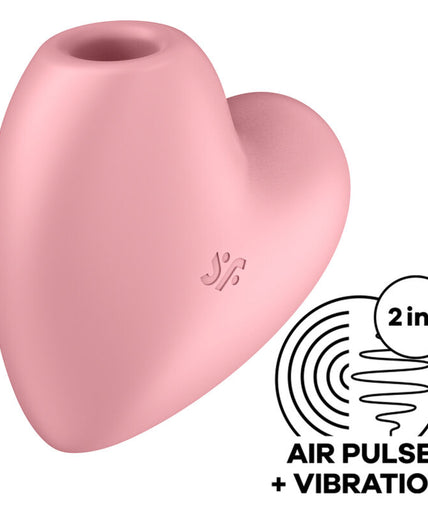 Satisfyer – Cutie Heart Luftstoß-Stimulator & Vibrator Pink