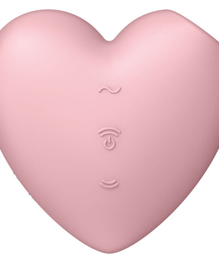 Satisfyer – Cutie Heart Luftstoß-Stimulator & Vibrator Pink