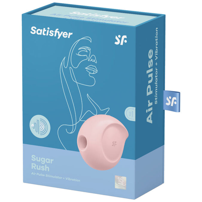 Satisfyer – Sugar Rush Air Pulse Stimulator & Vibrator Pink