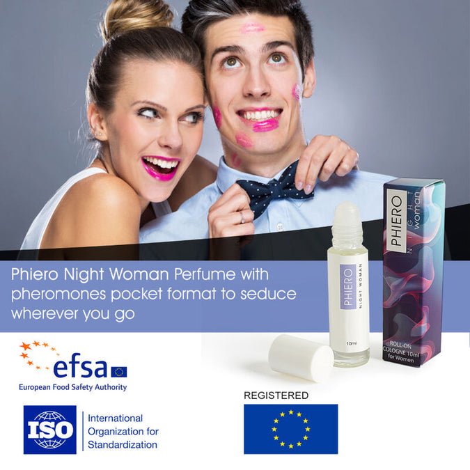 500 Cosmetics – Phiero Night Woman. Parfüm mit Pheromonen im Roll-on Format für Frauen