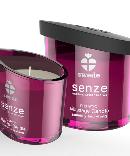 Swede – Senze Ekstatische Massagekerze – Jasmin, Ylang Ylang
