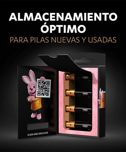 Duracell – Optimum 200 Alkaline Battery Aaa Lr03 4 Unit