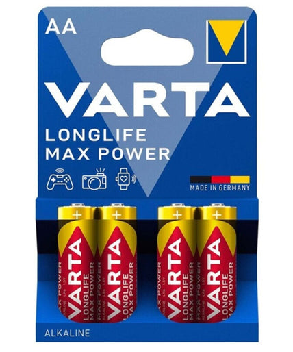 Varta – Max Power Alkaline Battery Aa Lr6 4 Unit
