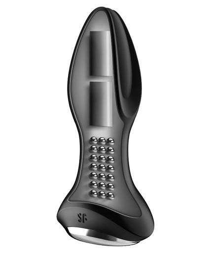 Satisfyer – Rotator Plug 2+ Vibrationsplug App Schwarz