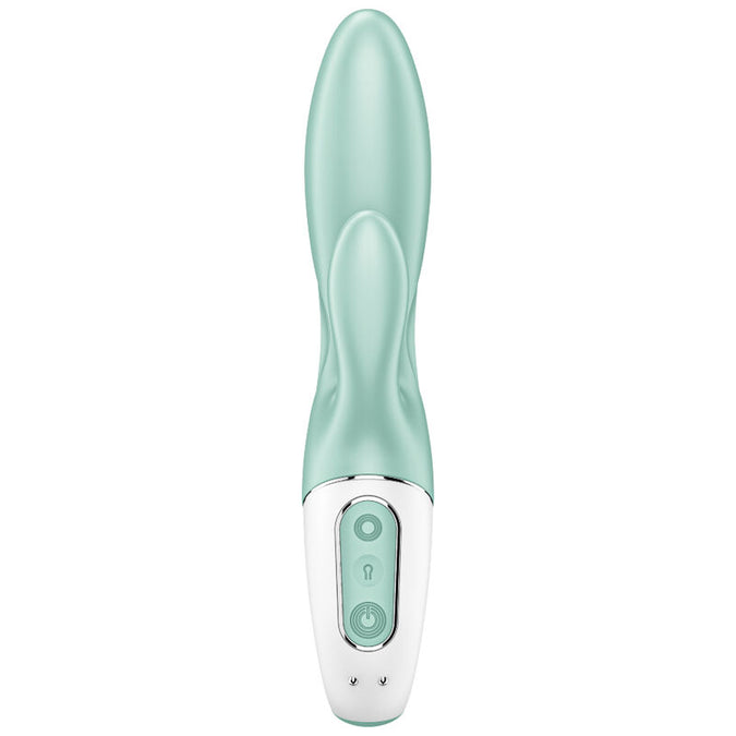 Satisfyer – Air Pump Bunny 5+ Aufblasbarer Rabbit Vibrator App Grün