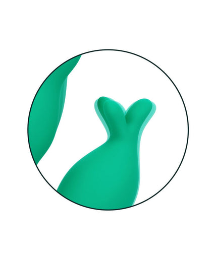 Pleasurements – Calexotics – Sonoma Satisfier Stoßender Rabbit Vibrator Grün