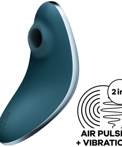Satisfyer – Vulva Lover 1 Luftimpuls Stimulator & Vibrator Blau