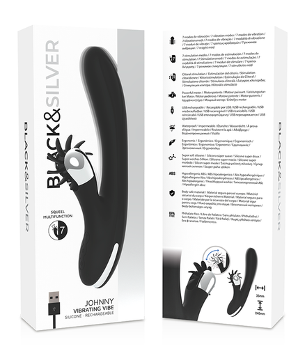 Black&silver – Bunny Johnny Vibrationsvibrator