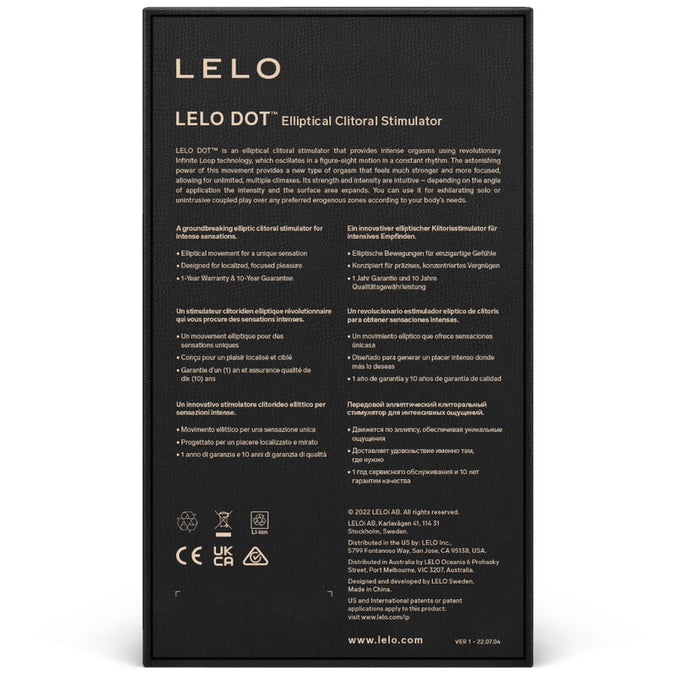 LELO – DOT Clitorisstimulator – Aquagroen