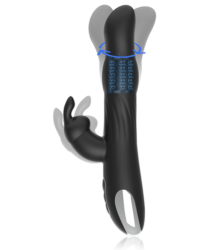 Brilly Glam – Moebius Rabbit Vibrator & Rotator + Watchme Fernbedienung