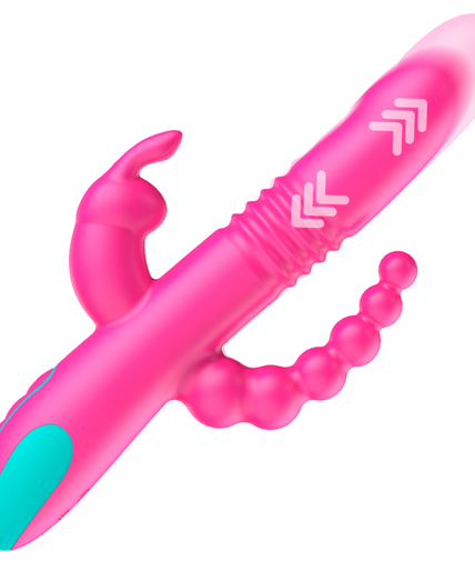 Happy Loky – Donald Dreifache Stimulation: Anal, G-Spot & Klitoris + Watchme Fernbedienung