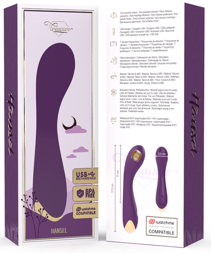 Treasure – Hansel G – Spot Vibrator + Watchme Remote Control