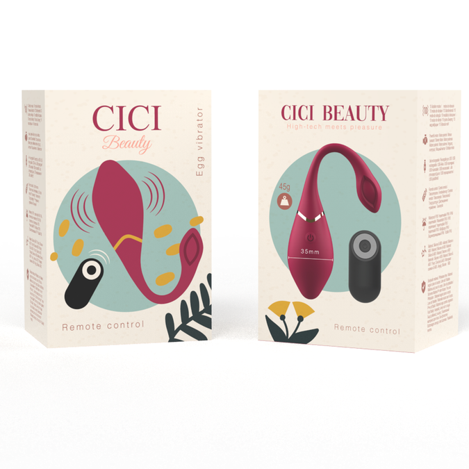 Cici Beauty – Core Silikon Ei Vibrator mit Fernbedienung