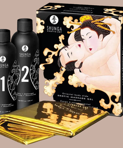Shunga – Oriental Body to Body Erotic Massage Gel Melon & Mango