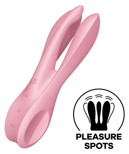 Satisfyer – Threesome 1 Vibrator Pink