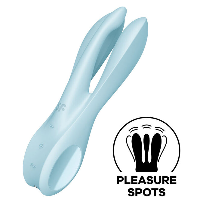 Satisfyer – Threesome 1 Vibrator Blau