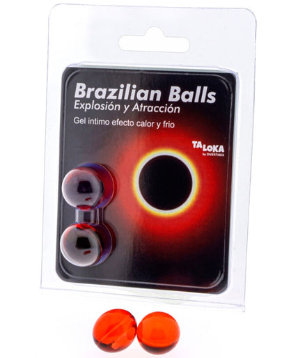 Taloka – 2 Brazilian Balls Hot & Cold Effect Exciting Gel