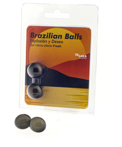 Taloka – 2 Brazilian Balls Fresh Effect Exciting Gel