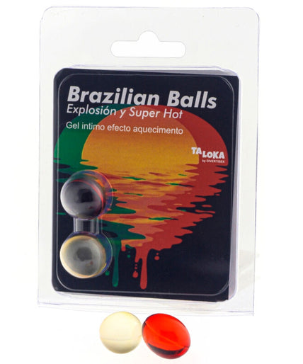 Taloka – 2 Brazilian Balls Super Hot Effect Exciting Gel