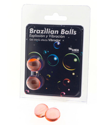 Taloka – 2 Brazilian Balls Vibrating Effect Exciting Gel