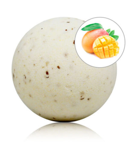 Taloka – Badebombe mit Rosenblättern Mango 140 g