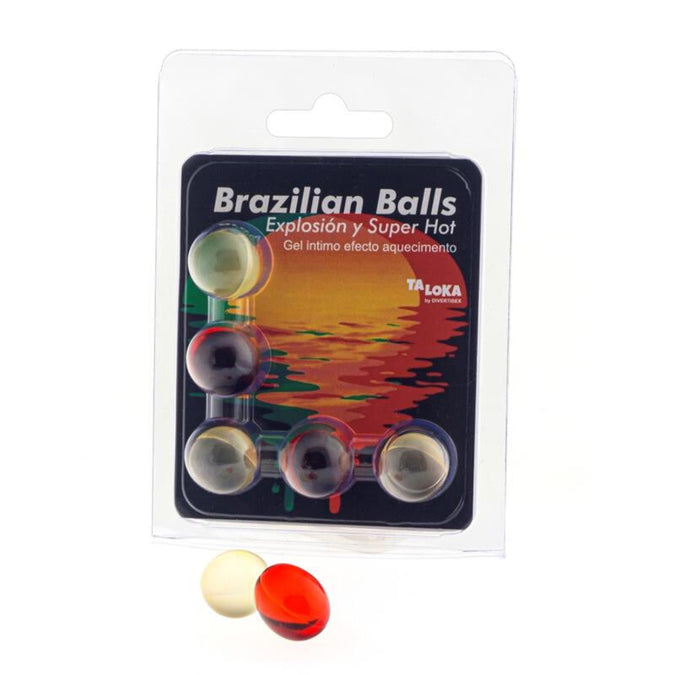 Taloka – 5 Brazilian Balls Super Hot Effect Exciting Gel