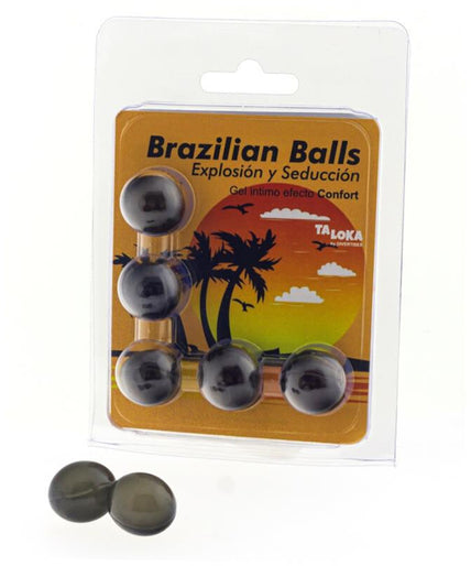 Taloka – 5 Brazilian Balls Komfort Effekt Erregendes Gel