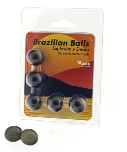 Taloka – 5 Brazilian Balls Frischeffekt Erregendes Gel