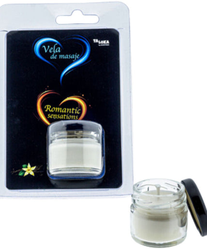 Taloka – Vanille Massagekerze