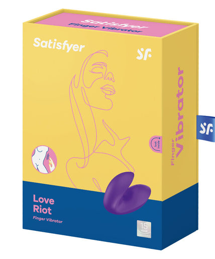Satisfyer – Love Riot Finger-Vibrator Lila