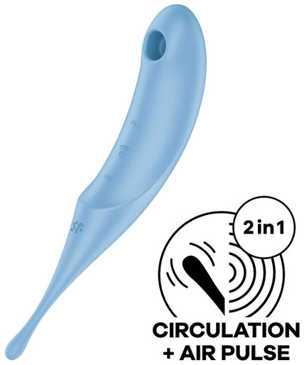 Satisfyer – Twirling Pro Air Pulse Stimulator & Vibrator Blau