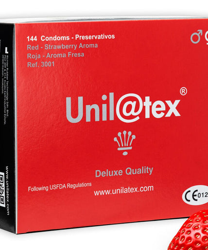 Unilatex – RED / Strawberry Preservatives 144 Units
