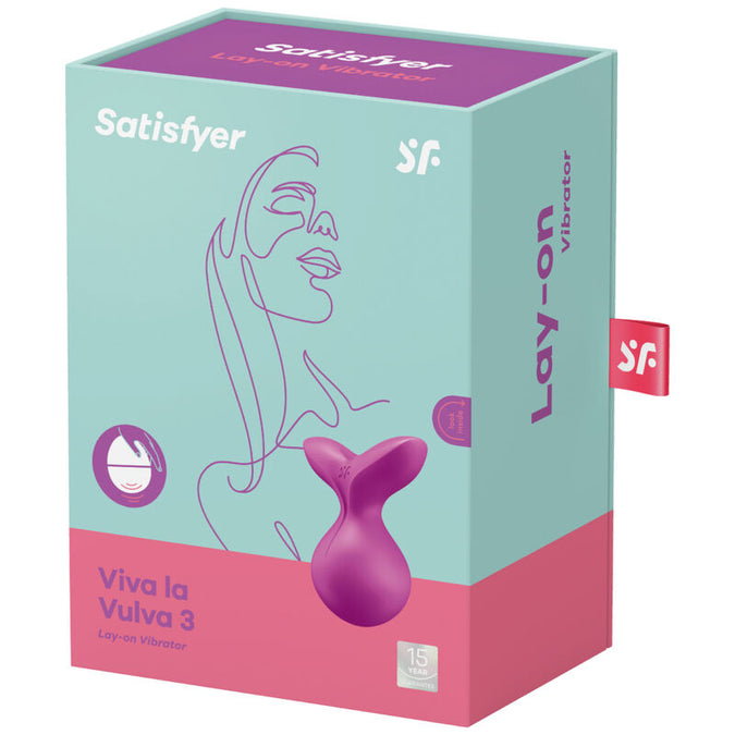 Satisfyer – Viva La Vulva 3 Auflege-Vibrator Violett