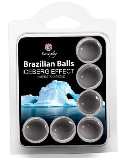Secret Play Set 6 Brasilianische Kugeln Eisberg-Effekt