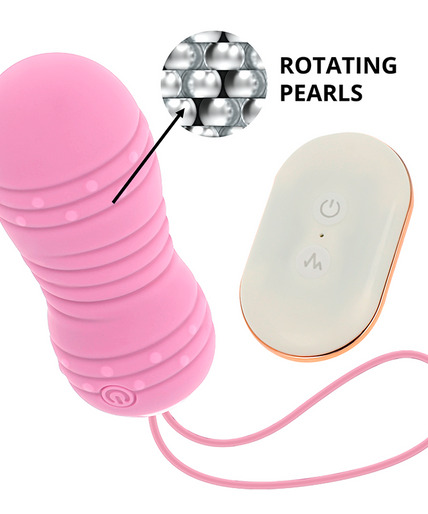Ohmama – Fernbedienung Ei 7 Modi Rotation Pink