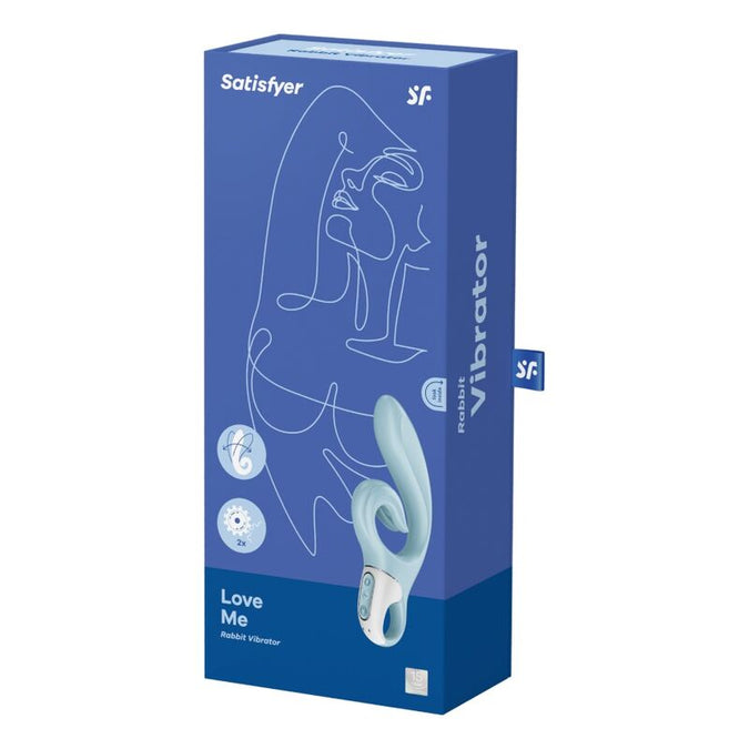 Satisfyer – Love Me Rabbit Vibration Blau