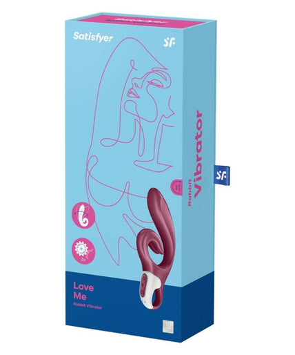 Satisfyer – Love Me Rabbit Vibration Rot
