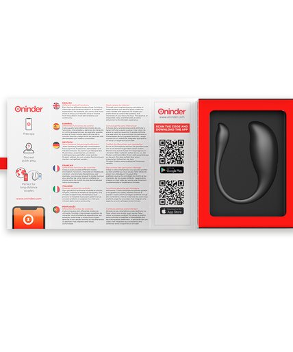 Oninder – Nairobi Vibrations-Ei Schwarz – Kostenlose App