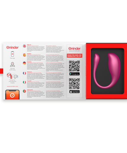 Oninder – Nairobi Vibrations-Ei Pink – Kostenlose App
