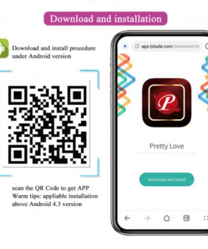 Pretty Love – Catalina Massager mit kostenloser App Flieder