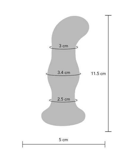 Pleasurements – Toyjoy – The Gleaming Vibrierender Glas-Buttplug