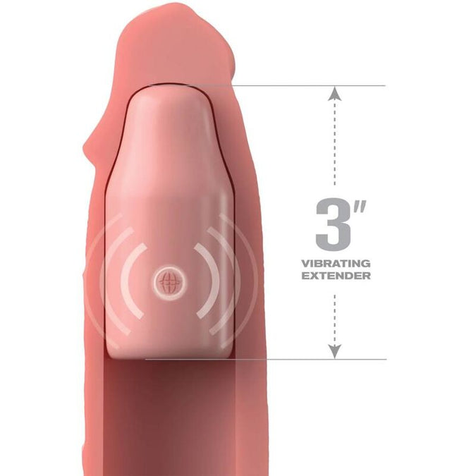Fantasy X – Spanningen – Pipedreams Sleeve 22,86 cm + 7,62 cm Plug Afstandsbediening Huid