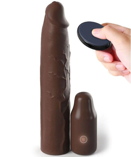 Fantasy X – Tensions – Pipedreams Hülle 22,86 Cm + 7,62 Cm Plug Fernbedienung Braun