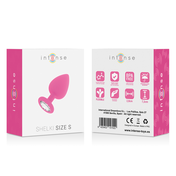 Intense – Shelki S Anale Plug Fuchsia