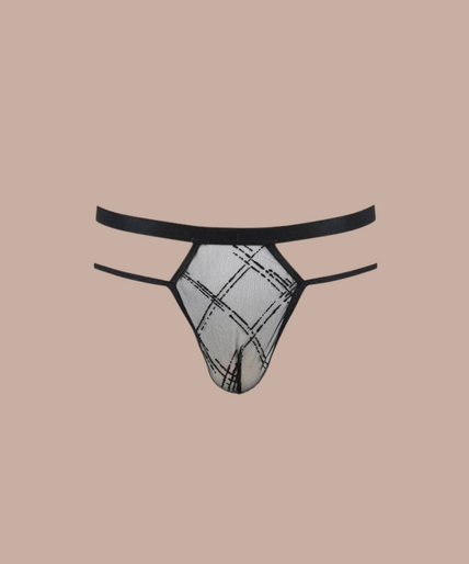 Pleasurements Passion 029 Collin zwarte herentang met minimalistisch design en sensuele pasvorm