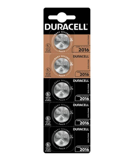 Duracell – Button Battery Litio Cr2016 3v 5 Unit